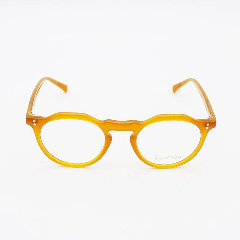 Acheter des lunettes de vue couleur miel Vincent Kaes monture g�om�trique de cr�ateur Vincent Kaes Marseille