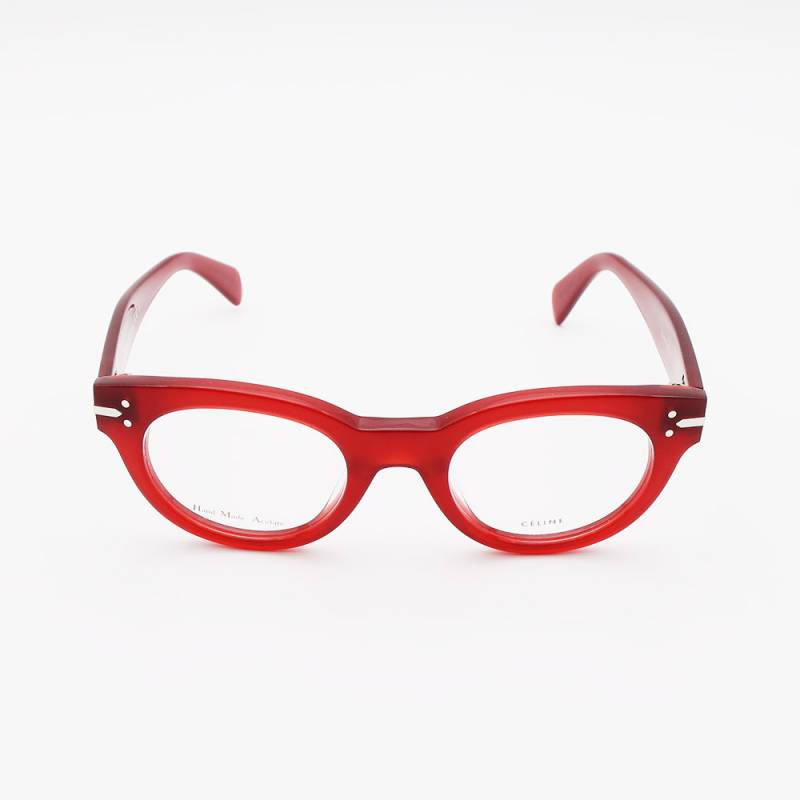 Acheter des lunettes de vue C�line rouge forme papillon en promotion sur internet opticien Marseille centre