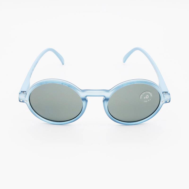 Acheter des lunettes de soleil rondes originales couleur bleu gris Izipizi verres gris pas ch�re Marseille