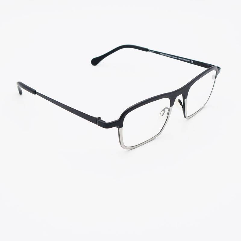 Ou trouver des lunettes carr�es noires et grises en m�tal monture de cr�ateur en promotion Marseille
