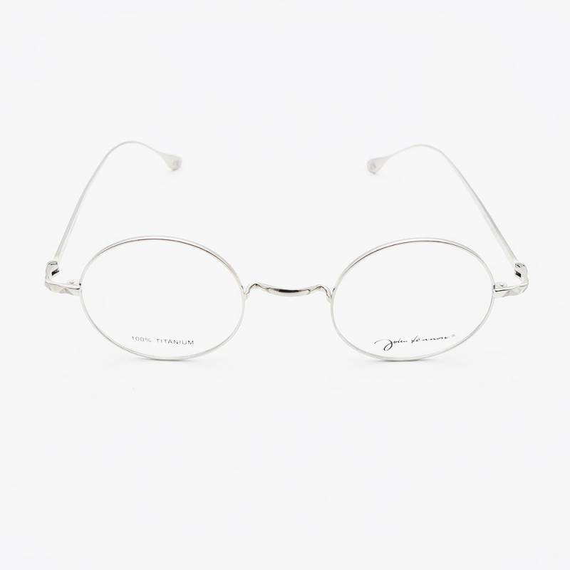 Acheter des lunettes de vue rondes en titane sans plaquettes John Lennon couleur argent opticien Marseille
