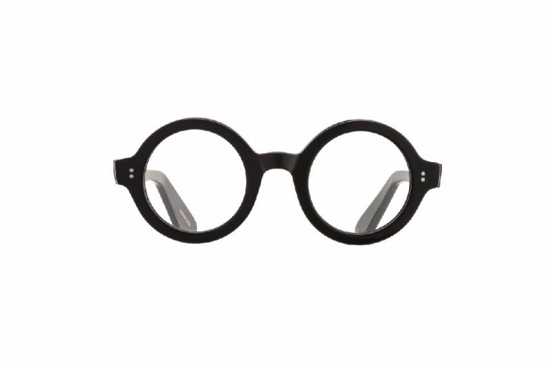 Acheter des lunettes de vue rondes de cr�ateur Massada monture en plastique noire opticien Marseille