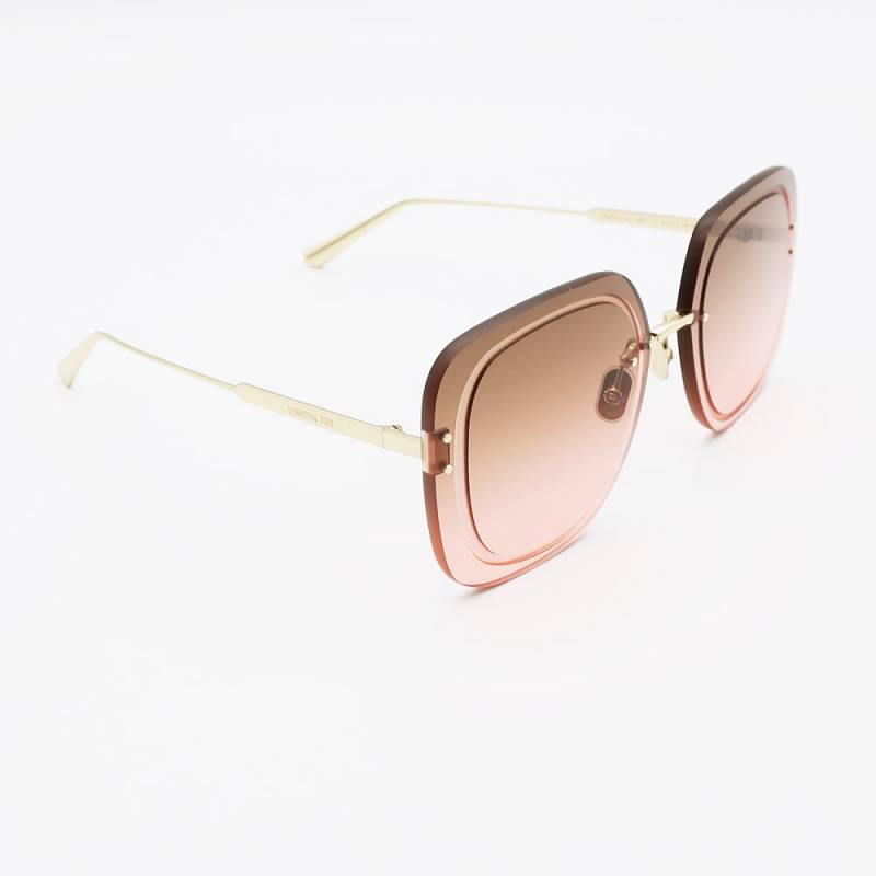 DiorSignature S9U Translucent Pink Rectangular Sunglasses  DIOR AT