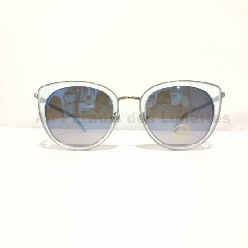 Lunettes de soleil Etnia Barcelona Bleu translucide